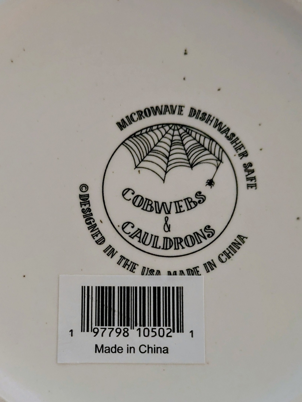 GHOST READING BOOKS
Sorry, I'm Boo-ked! Halloween Mug Cobwebs & Cauldrons NWT - Picture 8 of 8